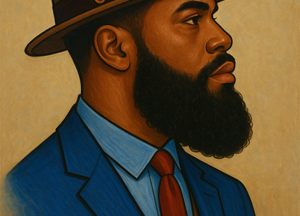 Golden Era Man Paint Kit (12x16 Canvas)