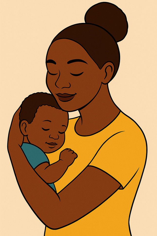 Mama’s Embrace Paint Kit (12x16 Canvas)