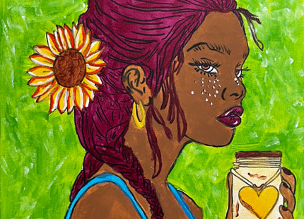 Sunflower Soul – Paint Kit (12x16 Canvas)