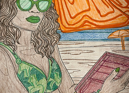 Black Woman, You’re the Sh*t! Period: Self-Care Coloring Book