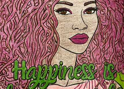 Black Woman, You’re the Sh*t! Period: Self-Care Coloring Book
