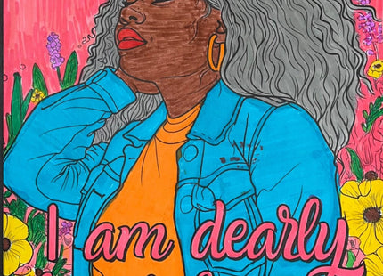 Black Woman, You’re the Sh*t! Period: Self-Care Coloring Book